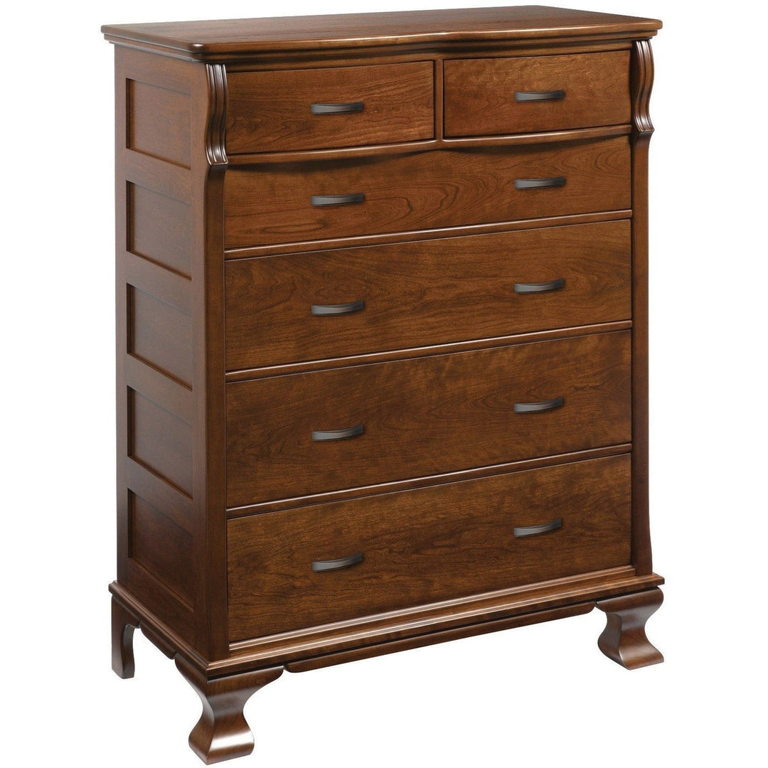 QW Amish Classical 6 Drawer Chest HUYF-8O39