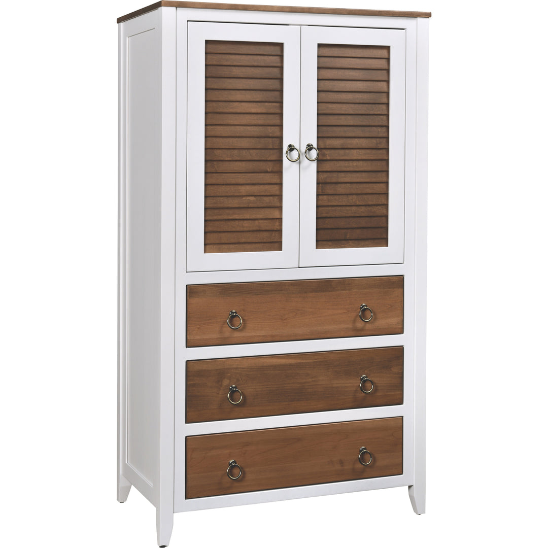 QW Amish Coastal Armoire