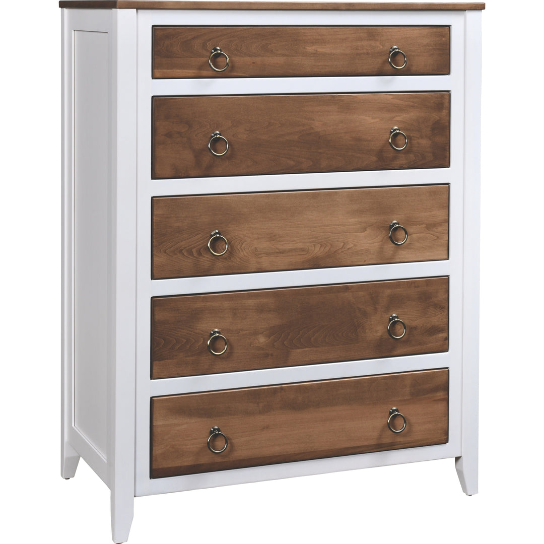 QW Amish Coastal Chest of Drawers