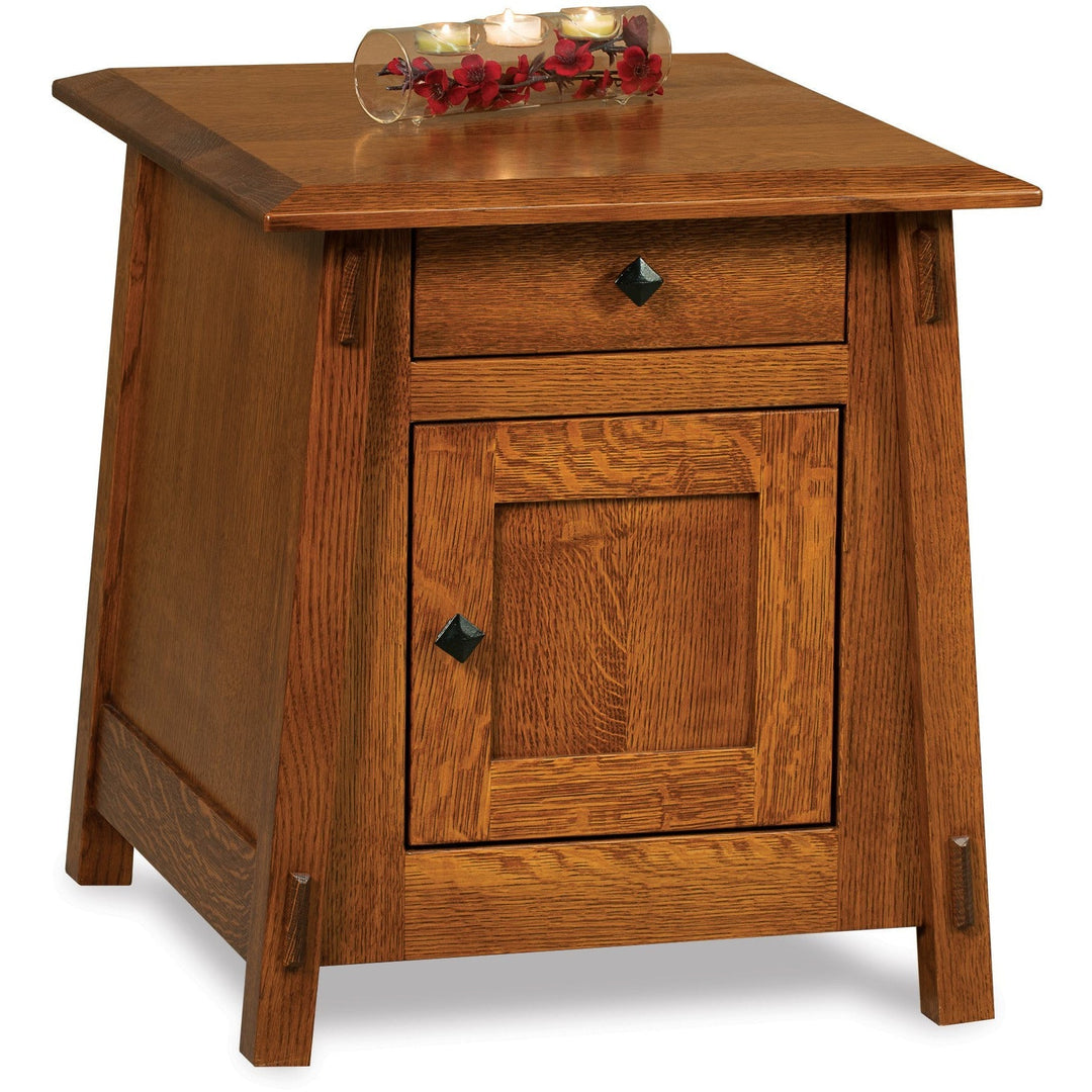 QW Amish Colbran Enclosed End Table