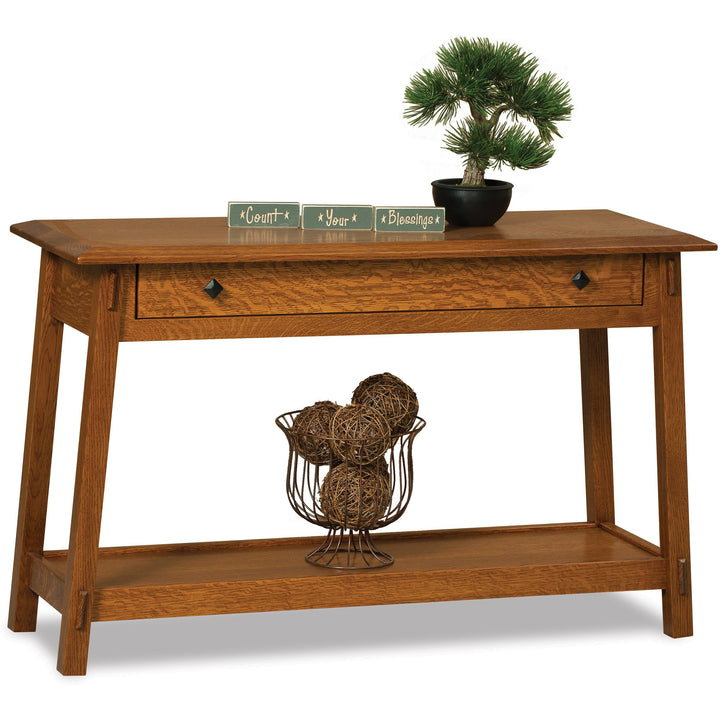 QW Amish Colbran Open Sofa Table