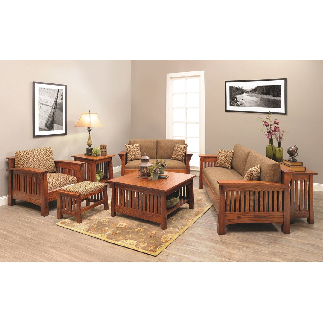 QW Amish Country Mission Loveseat QPWF-4575LOVESEAT