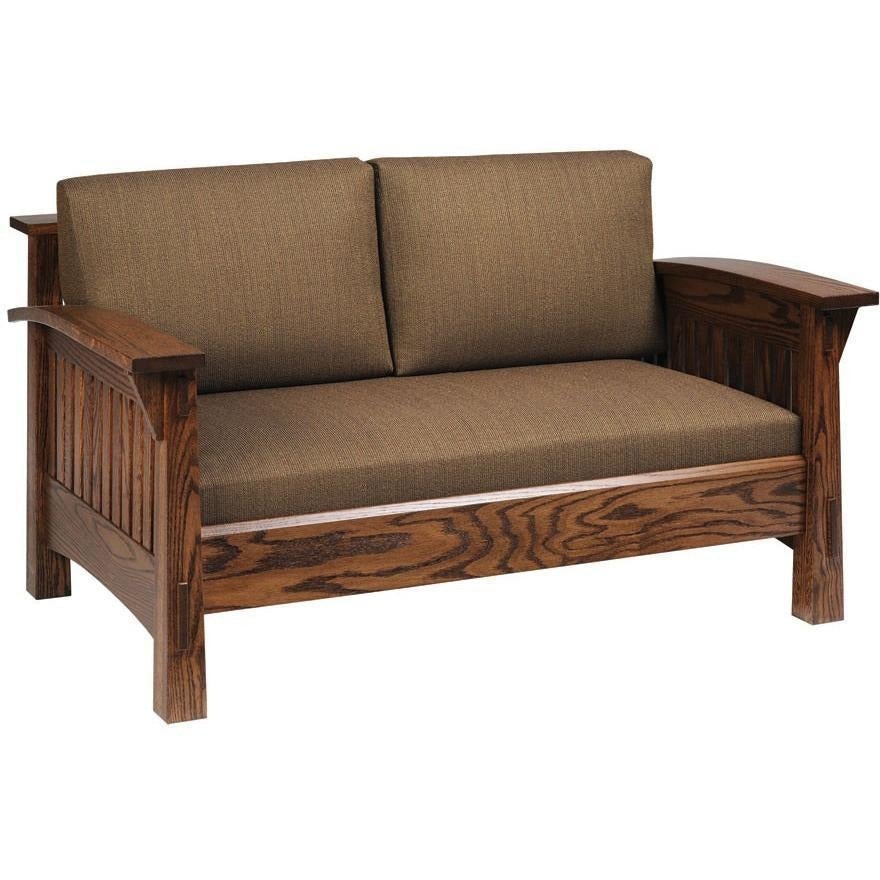 QW Amish Country Mission Loveseat QPWF-4575LOVESEAT