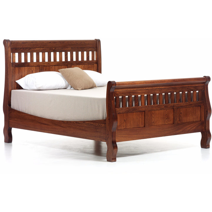 QW Amish Country Slat Sleigh Bed VSLE-BMILLRAKE