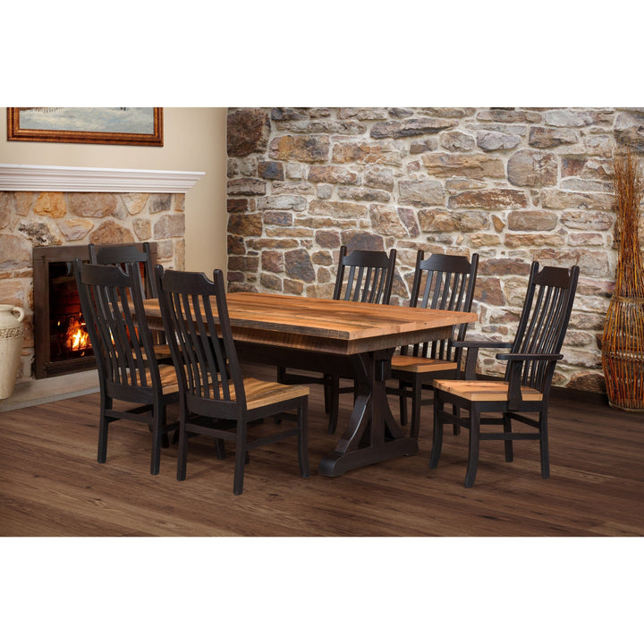 QW Amish Croft Barnwood Dining Set BPXW-CROFTSET