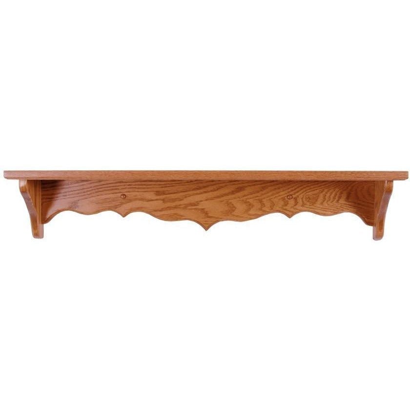 QW Amish Curved Back Shelf HPSH-736CB