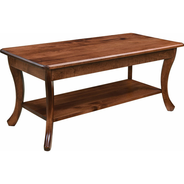 QW Amish Curved Leg Coffee Table