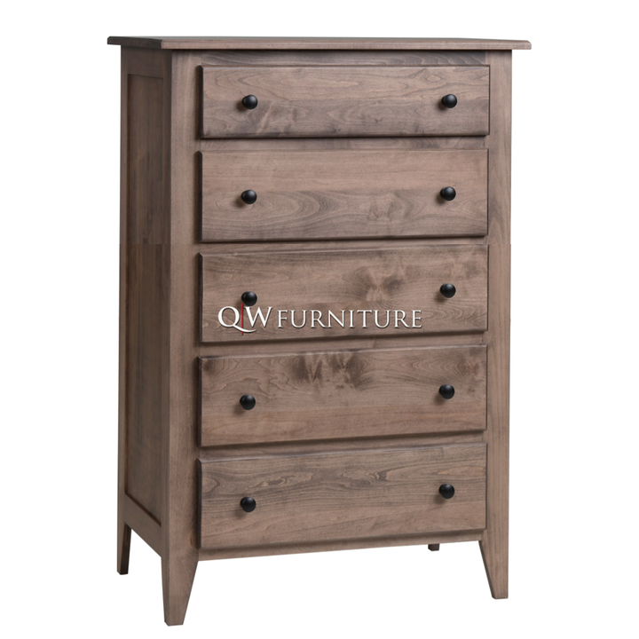 QW Amish Dallas 5 Drawer Chest