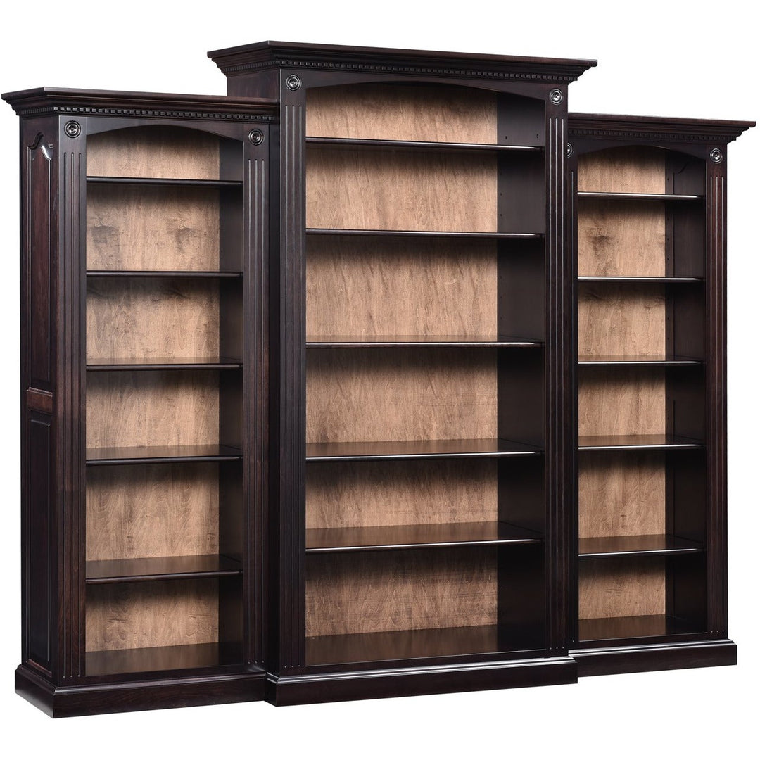 QW Amish Deluxe Bookcase 3pc Set