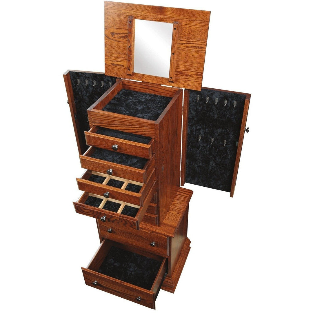 QW Amish Deluxe Jewelry Armoire WMIS-140JEWELRYARMOIRE