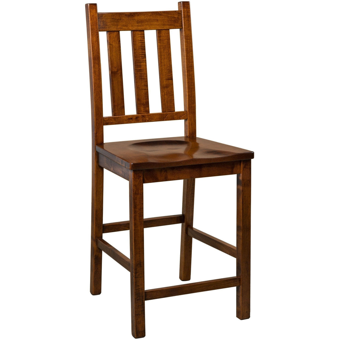 QW Amish Denver Bar Chair APRC-DENVERSTATBARCHAIR