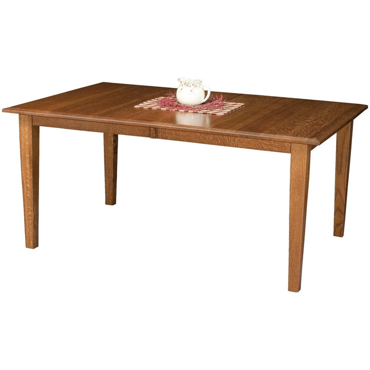 QW Amish Denver Leg Table CAHY-SHAKERLEGBEV,S/S,GS