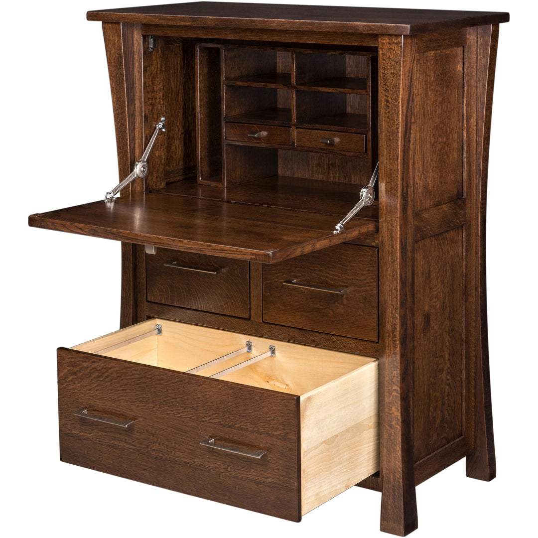 QW Amish Eldorado Secretary Desk