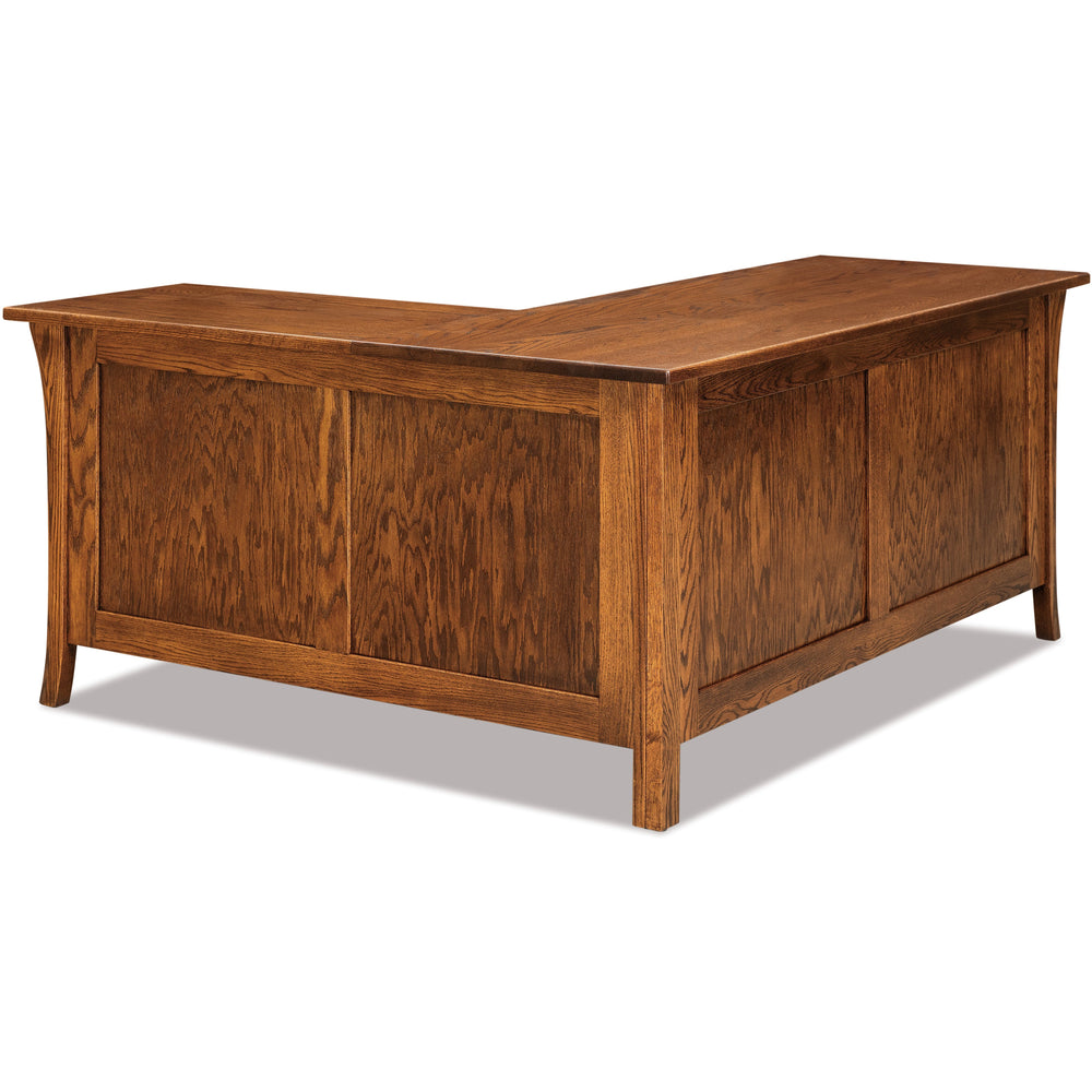 QW Amish Ensenada Small L-Shape Desk