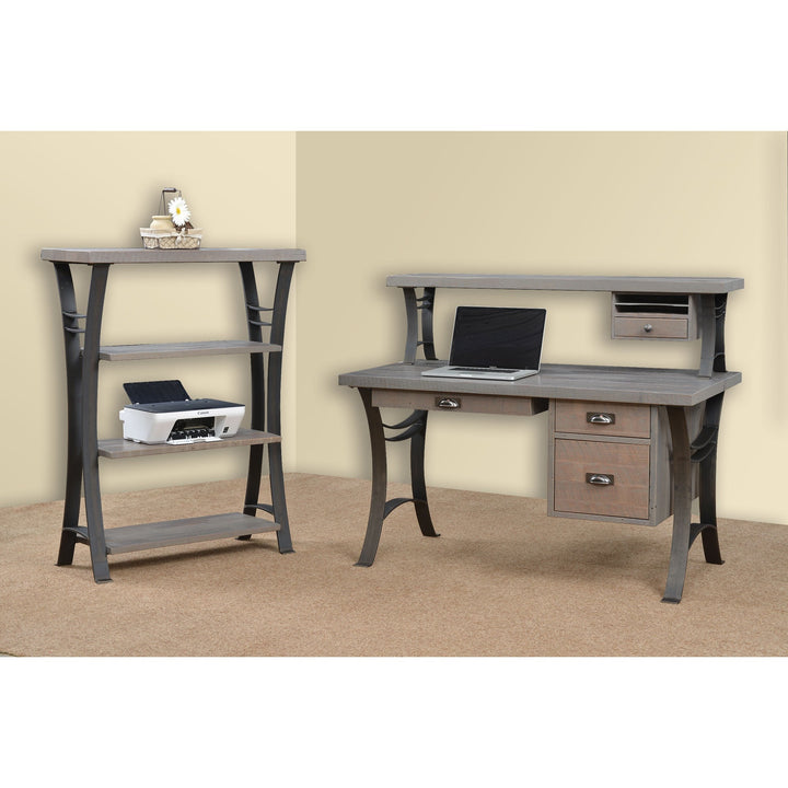 QW Amish Euro 56" Desk w/ Optional Hutch