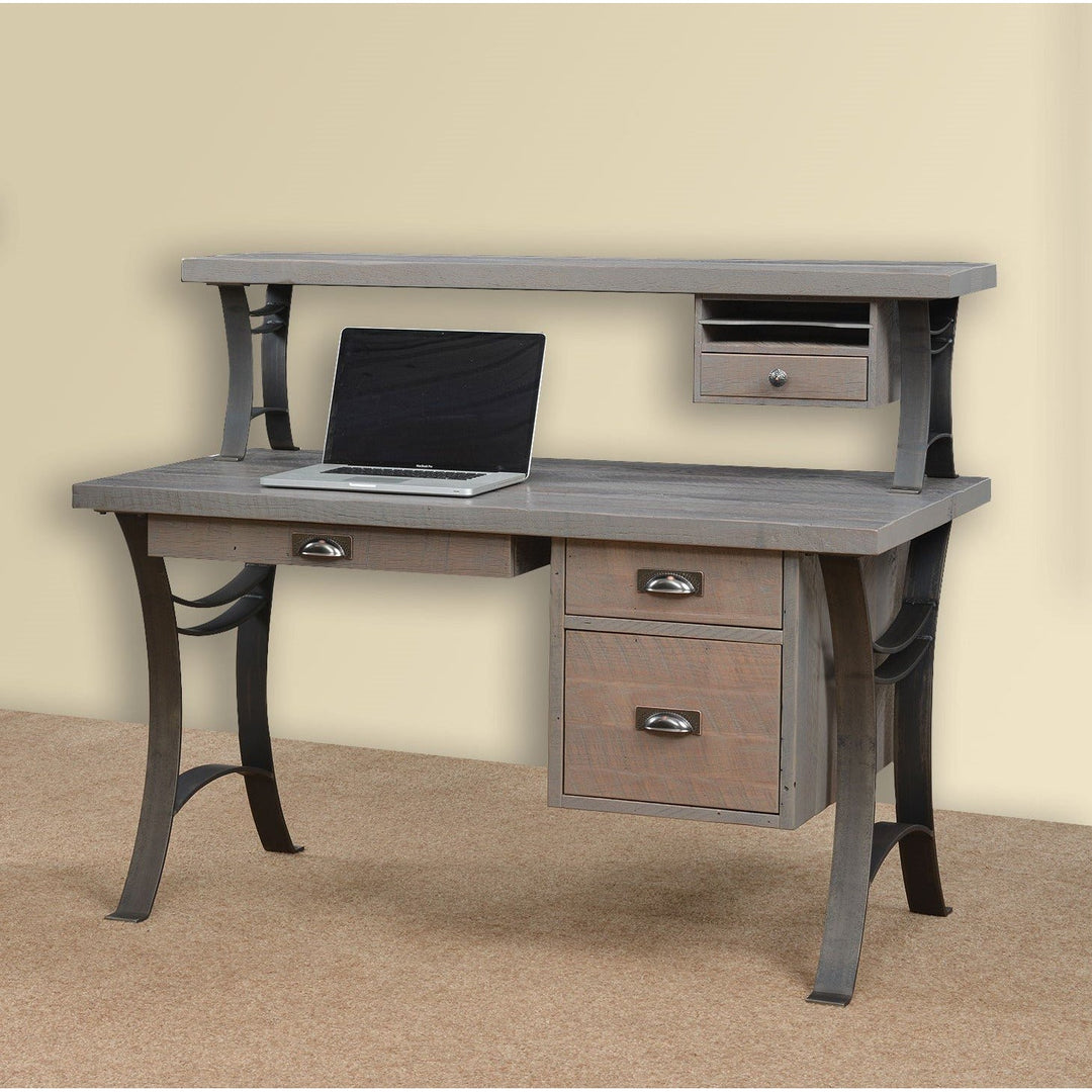 QW Amish Euro 56" Desk w/ Optional Hutch