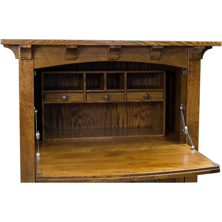 QW Amish Felix Secretary Desk