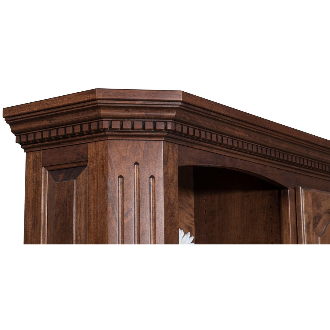 QW Amish Fifth Avenue Conference Desk and Hutch