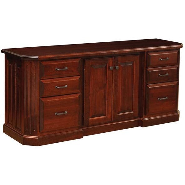 QW Amish Fifth Avenue Credenza with Optional Hutch