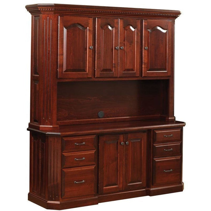 QW Amish Fifth Avenue Credenza with Optional Hutch