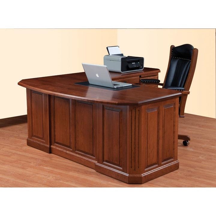 QW Amish Fifth Avenue L-Shape Desk with Optional Hutch