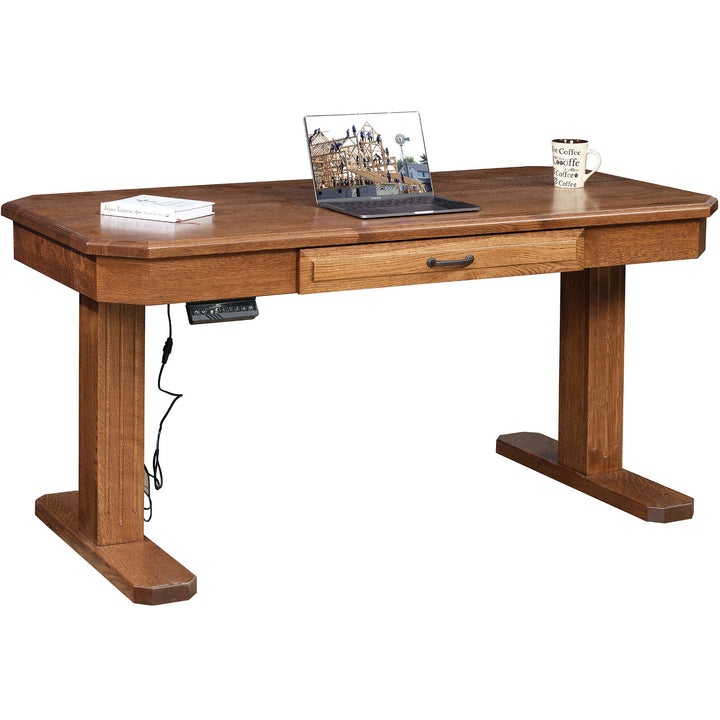 QW Amish Fifth Avenue Sit-To-Stand Desk