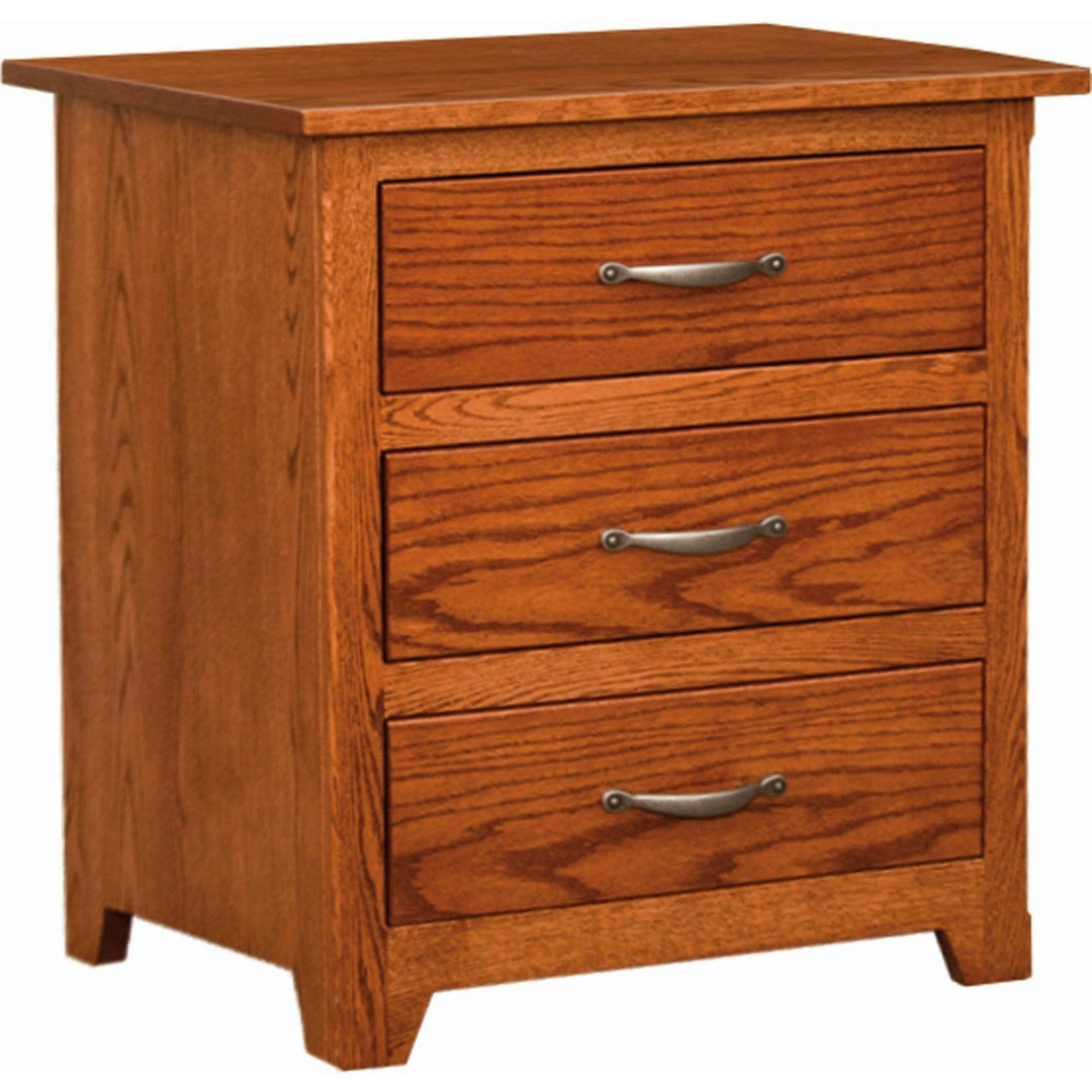 QW Amish FP Shaker Nightstand