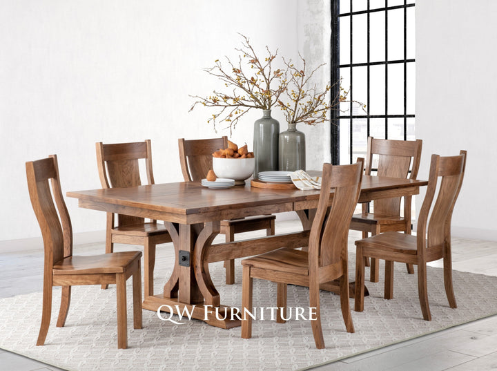 QW Amish Franklin 7pc Dining Set