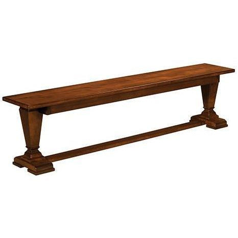 QW Amish Fulton Bench CRLP-FULTONSOLIDBENCH