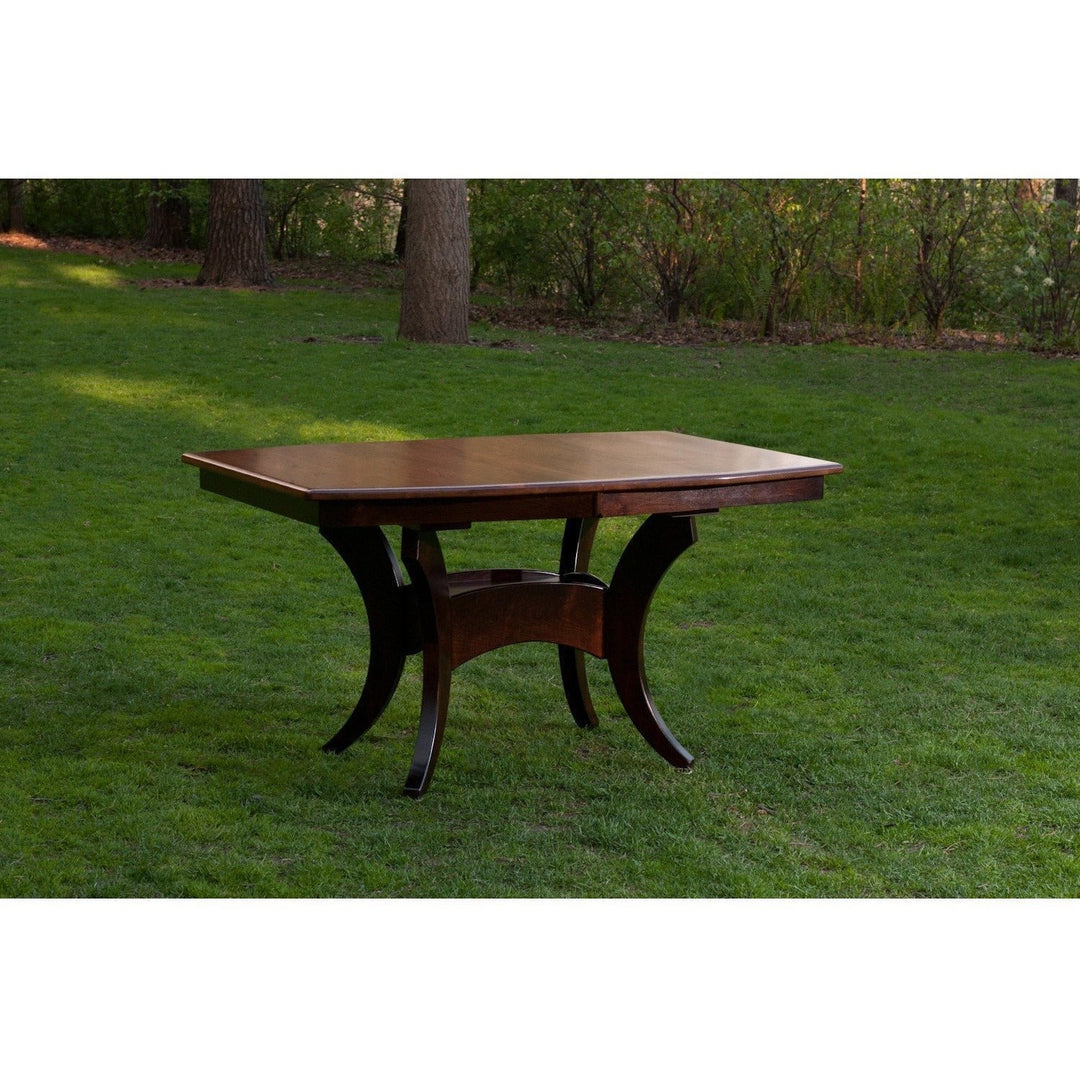 QW Amish Galveston Elm 42"x54" 5pc Dining Set UDPKG:GALVESTON2TONEFOSTORIA