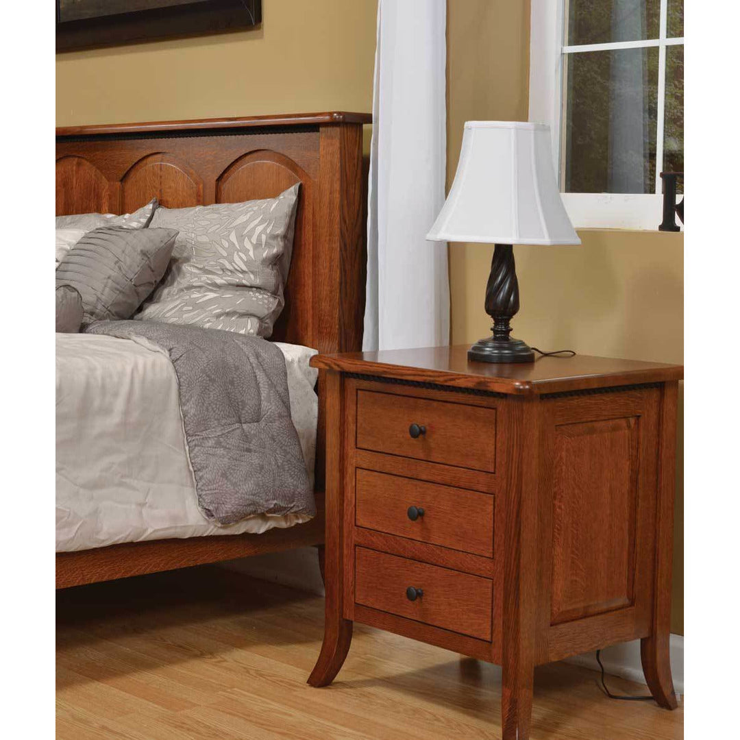 QW Amish Galveston Bed