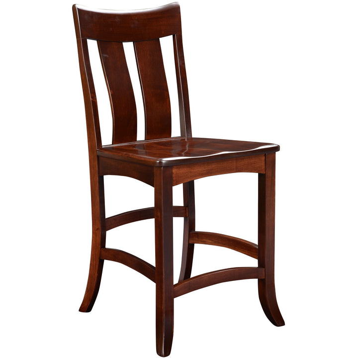 QW Amish Galveston G-2 Back Bar Chair