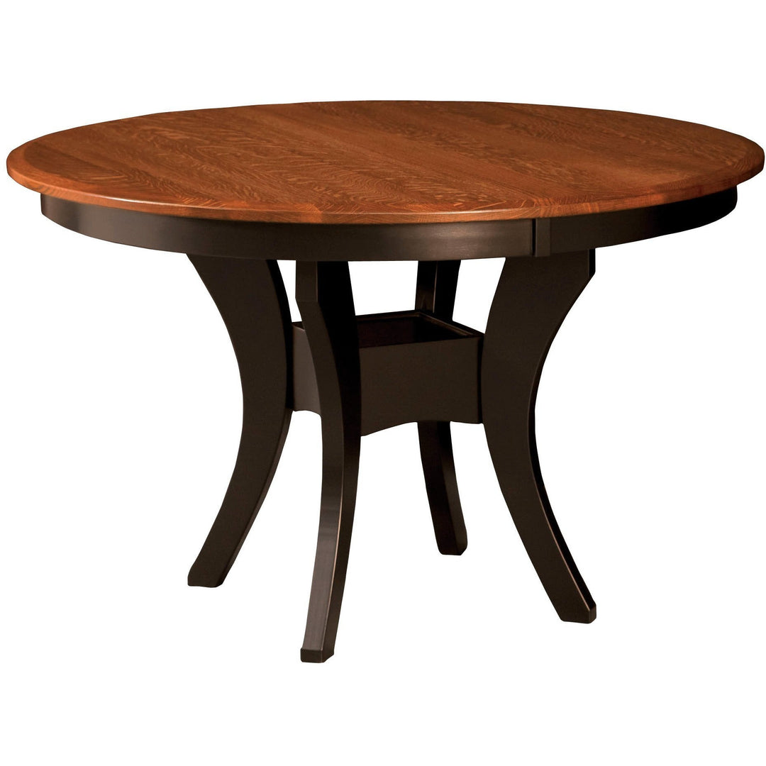 QW Amish Galveston Round Dining Table