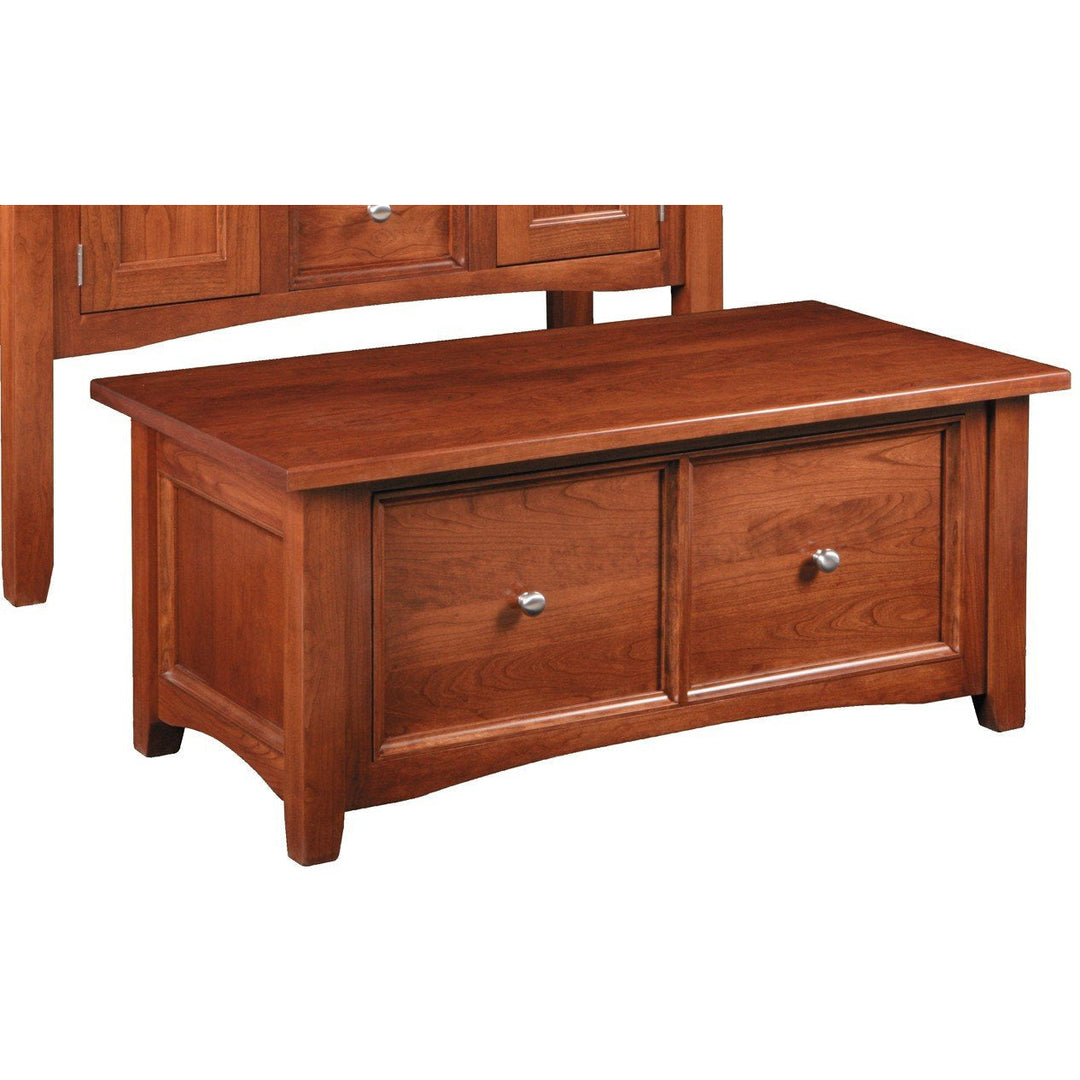 QW Amish Garnet Hill Enclosed Coffee Table