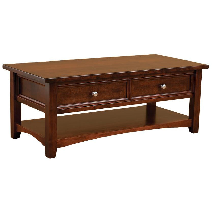 QW Amish Garnet Hill Open Coffee Table