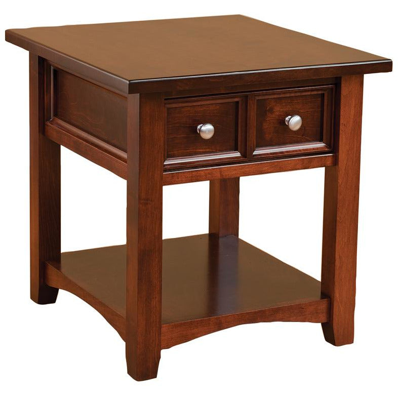 QW Amish Garnet Hill Open End Table