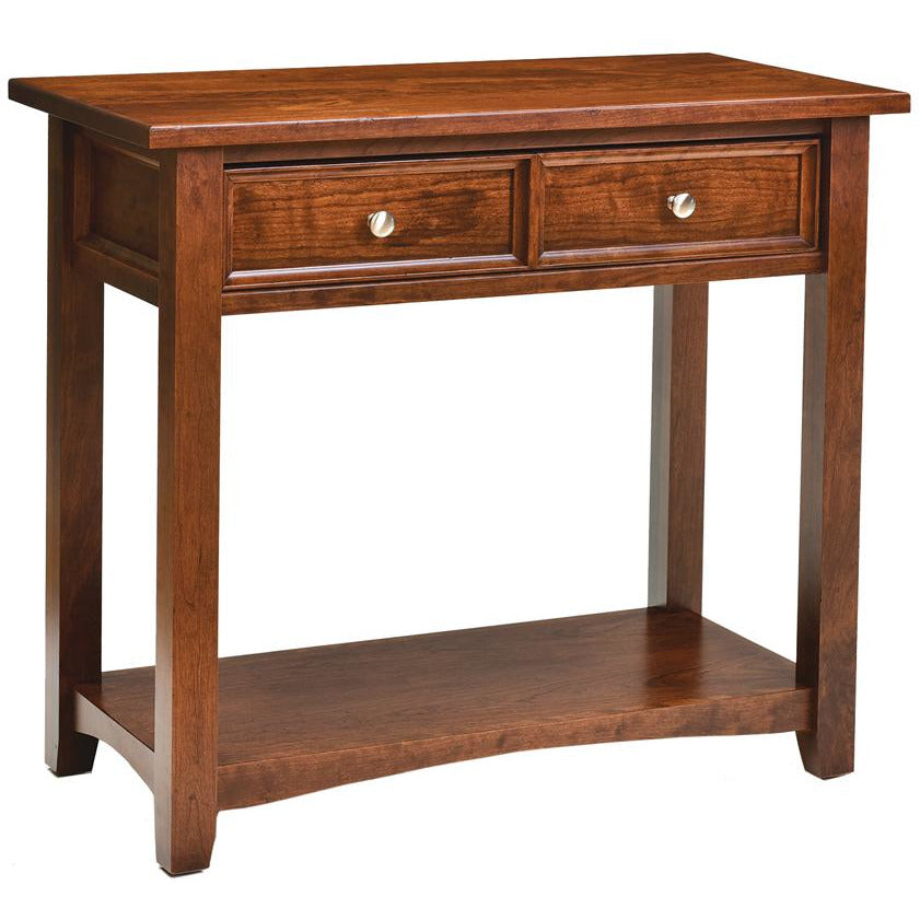 QW Amish Garnet Hill Open Sofa Table