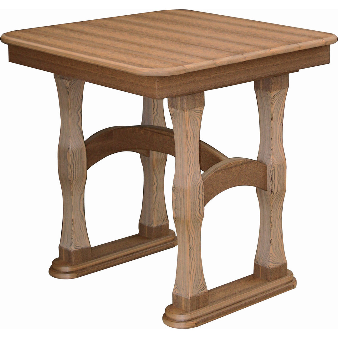 QW Amish Gateway 36" Square Pub Table