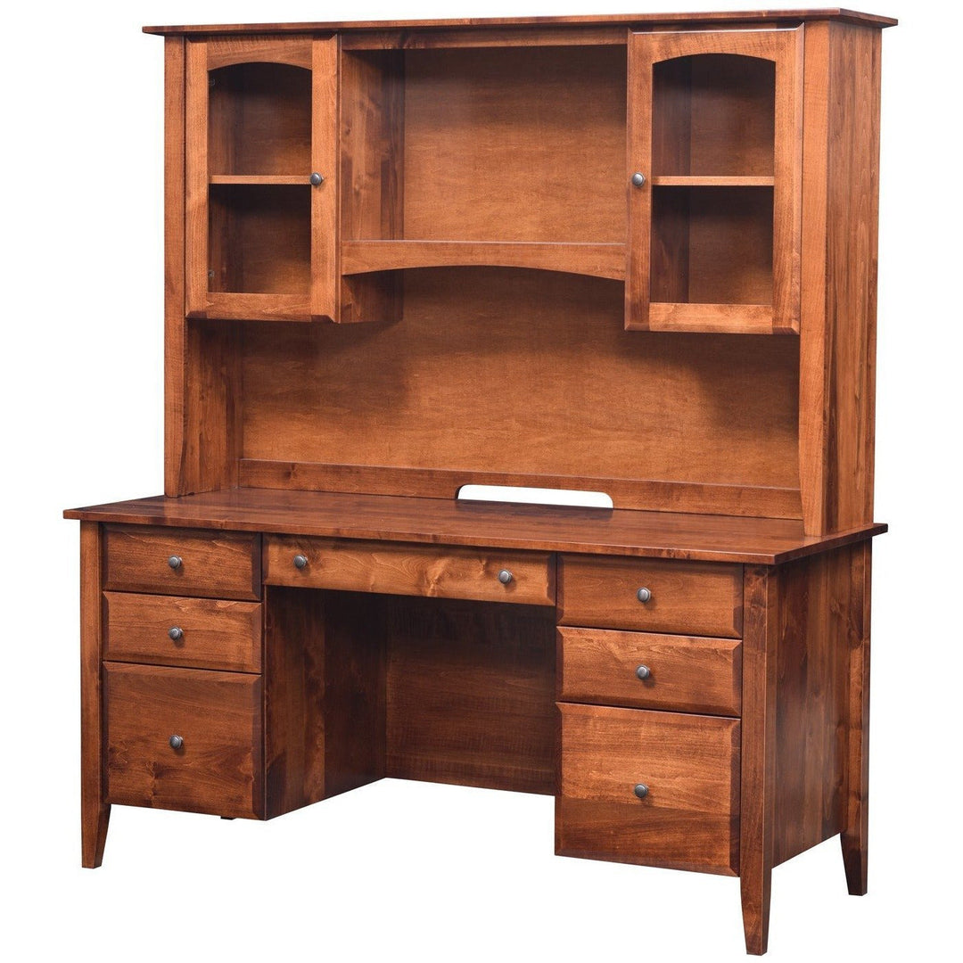 QW Amish Hampton 64" Desk with Optional Hutch MEKH-HM30123212