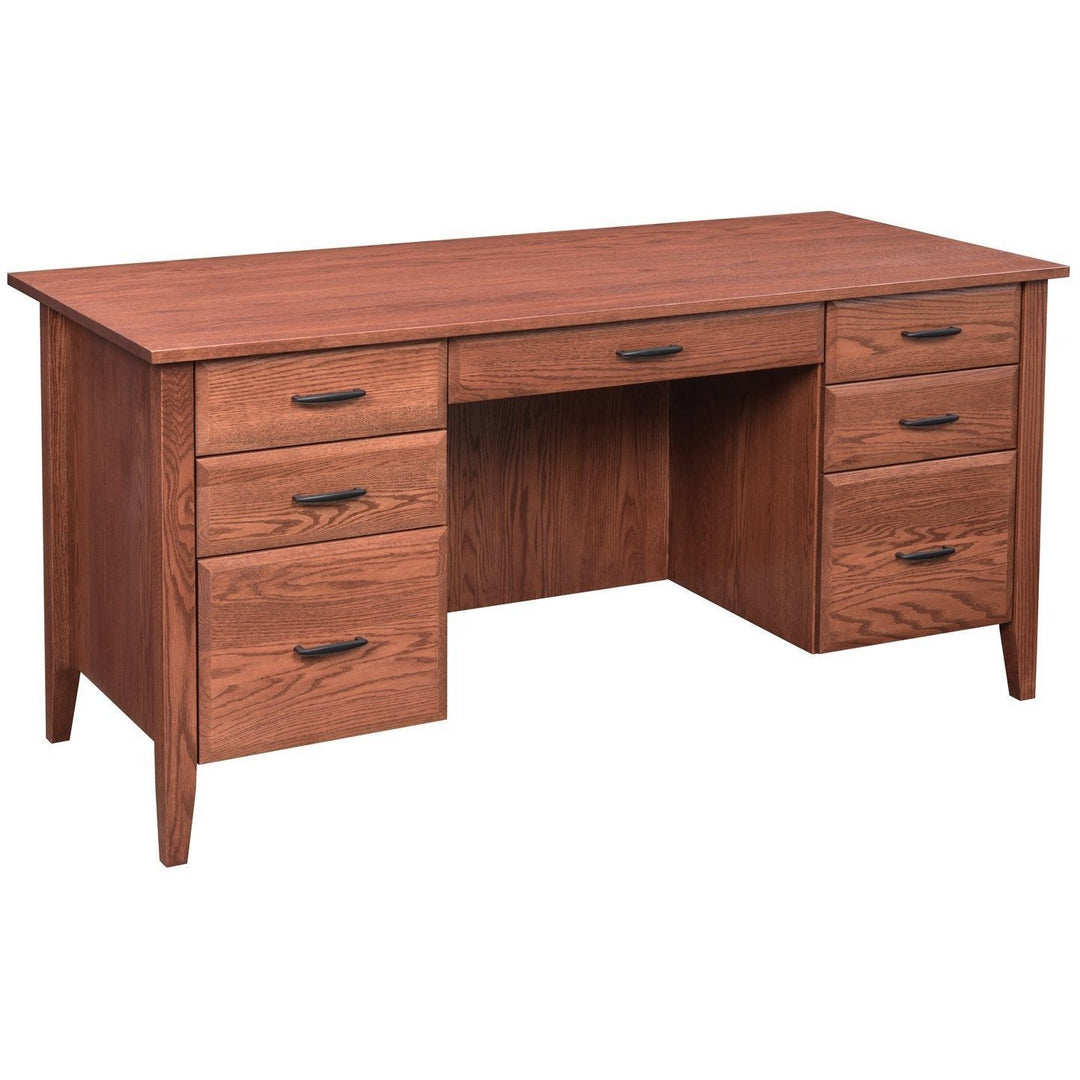 QW Amish Hampton Executive Desk