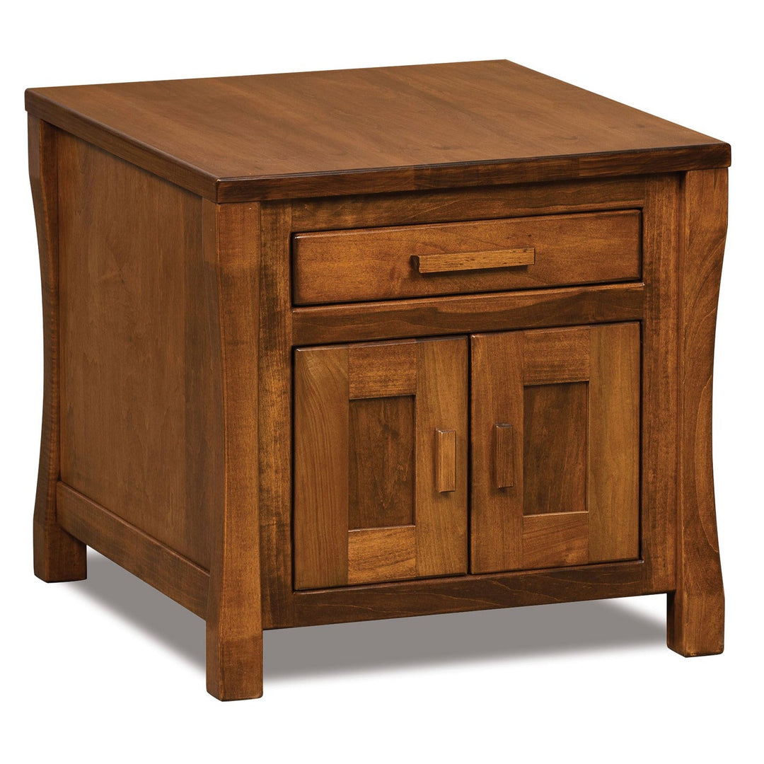 QW Amish Heartland Enclosed End Table