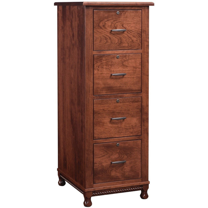 QW Amish Henry Stephen's 4 Drawer File MEKH-HS9017