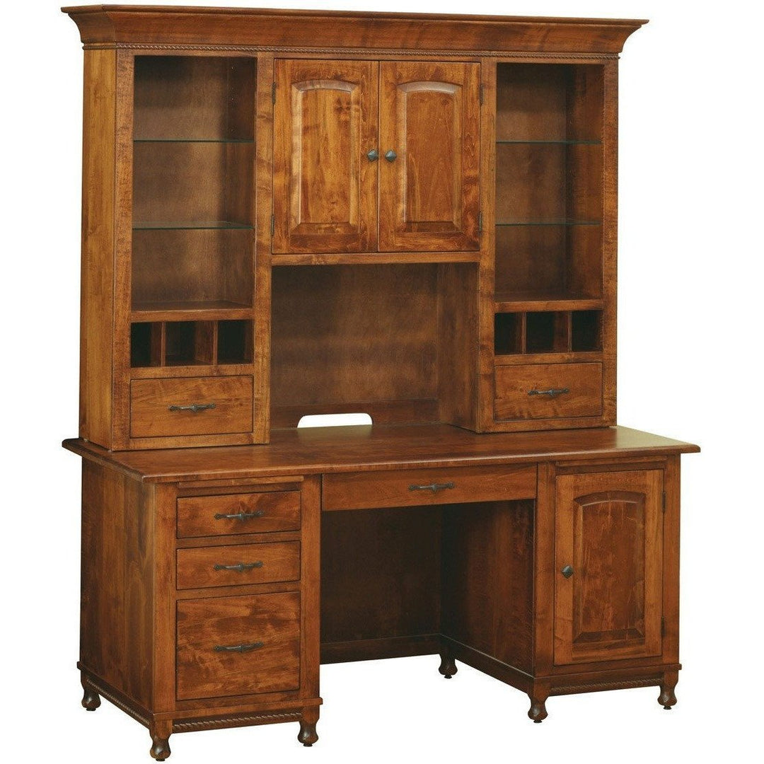 QW Amish Henry Stephen's Credenza with Optional Hutch