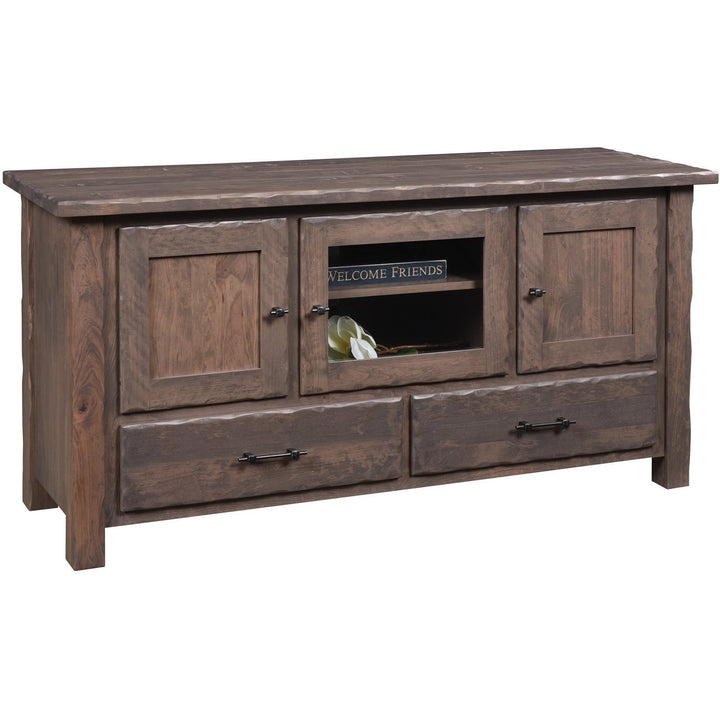 QW Amish Hewn 60" TV Stand - 30"H