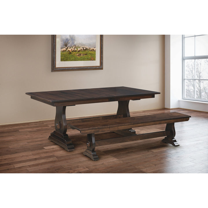 QW Amish Holland Trestle Table