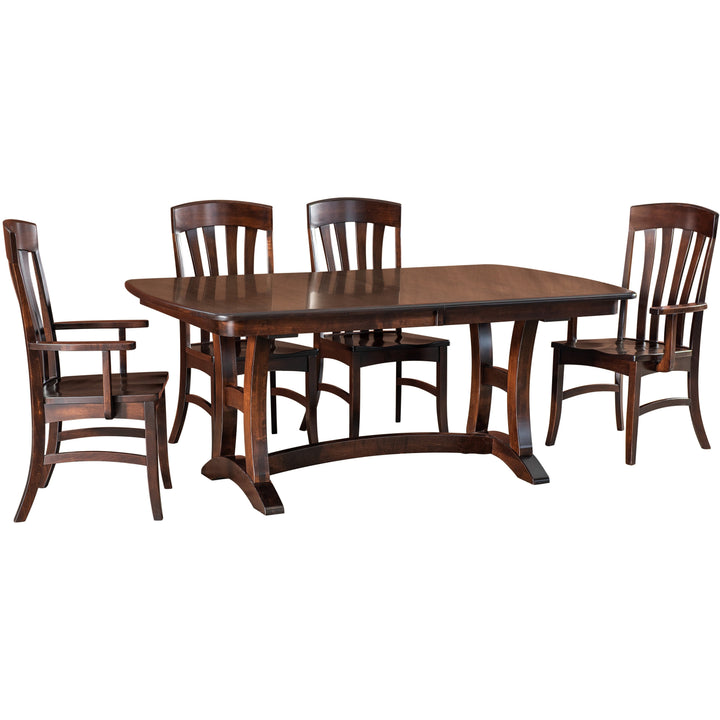 QW Amish Horizon Trestle Table