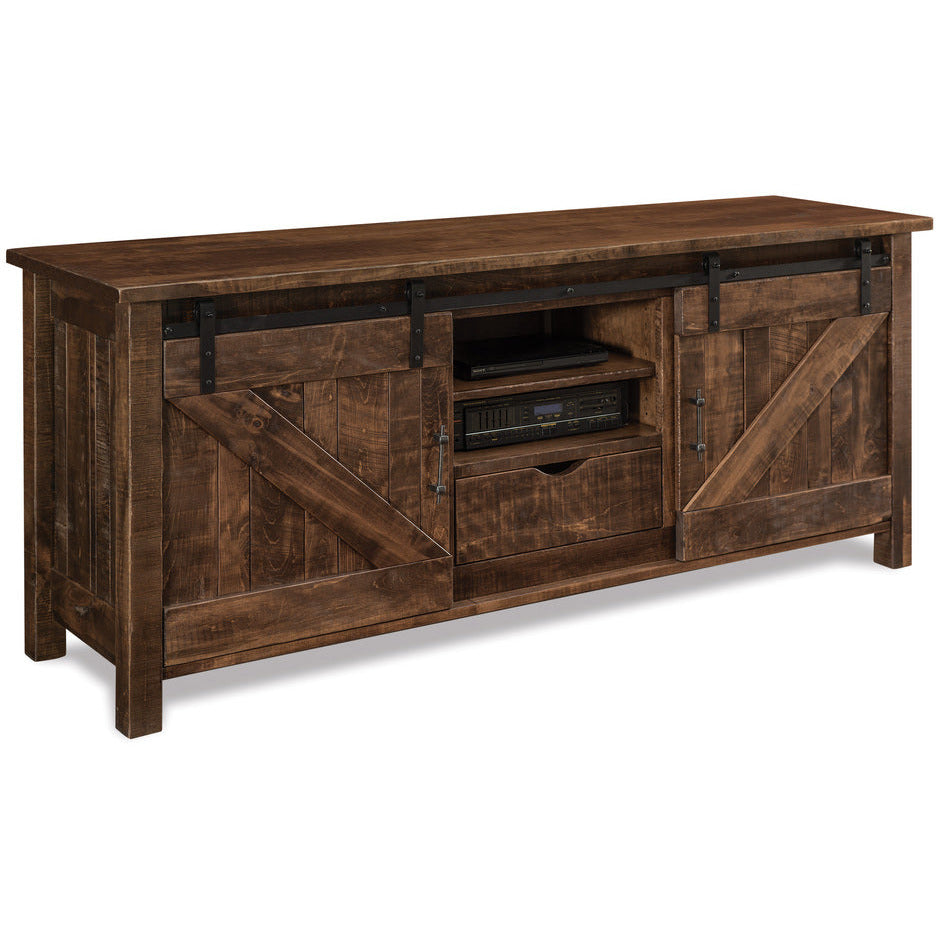 QW Amish Houston 72" Media Console