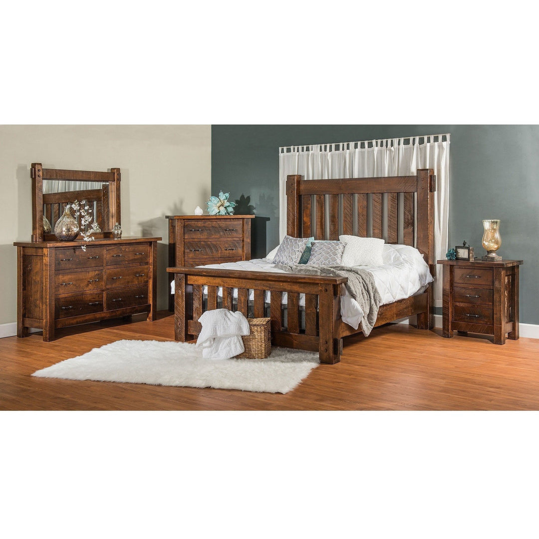 QW Amish Houston Bed