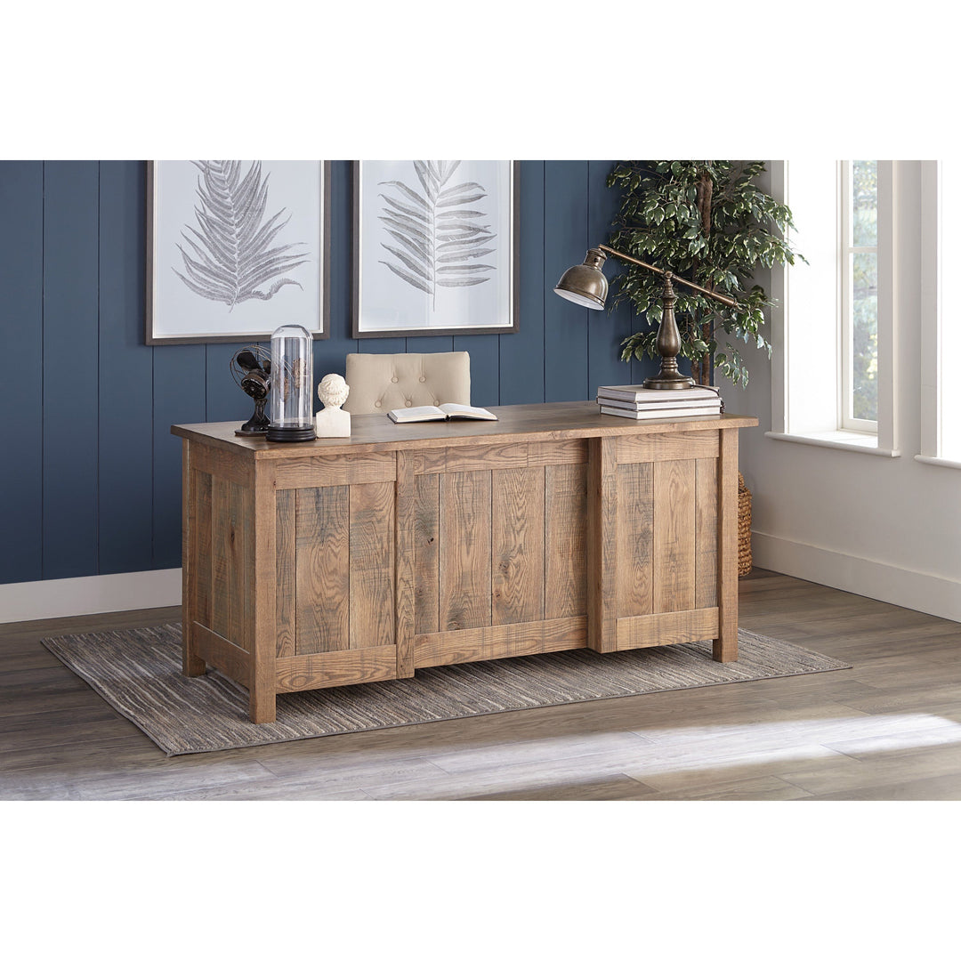 QW Amish Houston Executive Desk FCIV-FVD-3365-HT