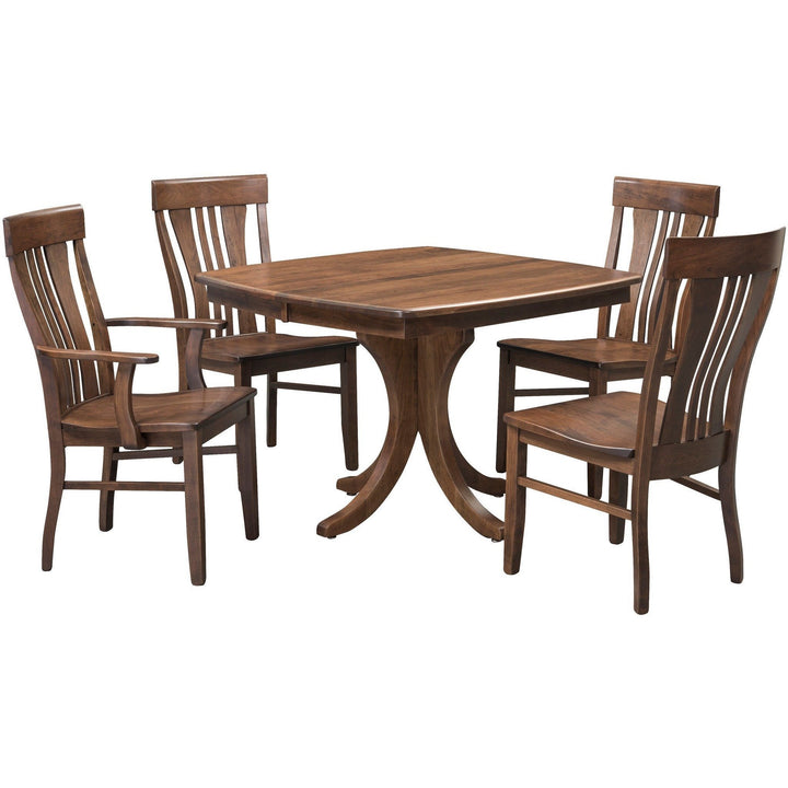 QW Amish Hudson 5pc Dining Set